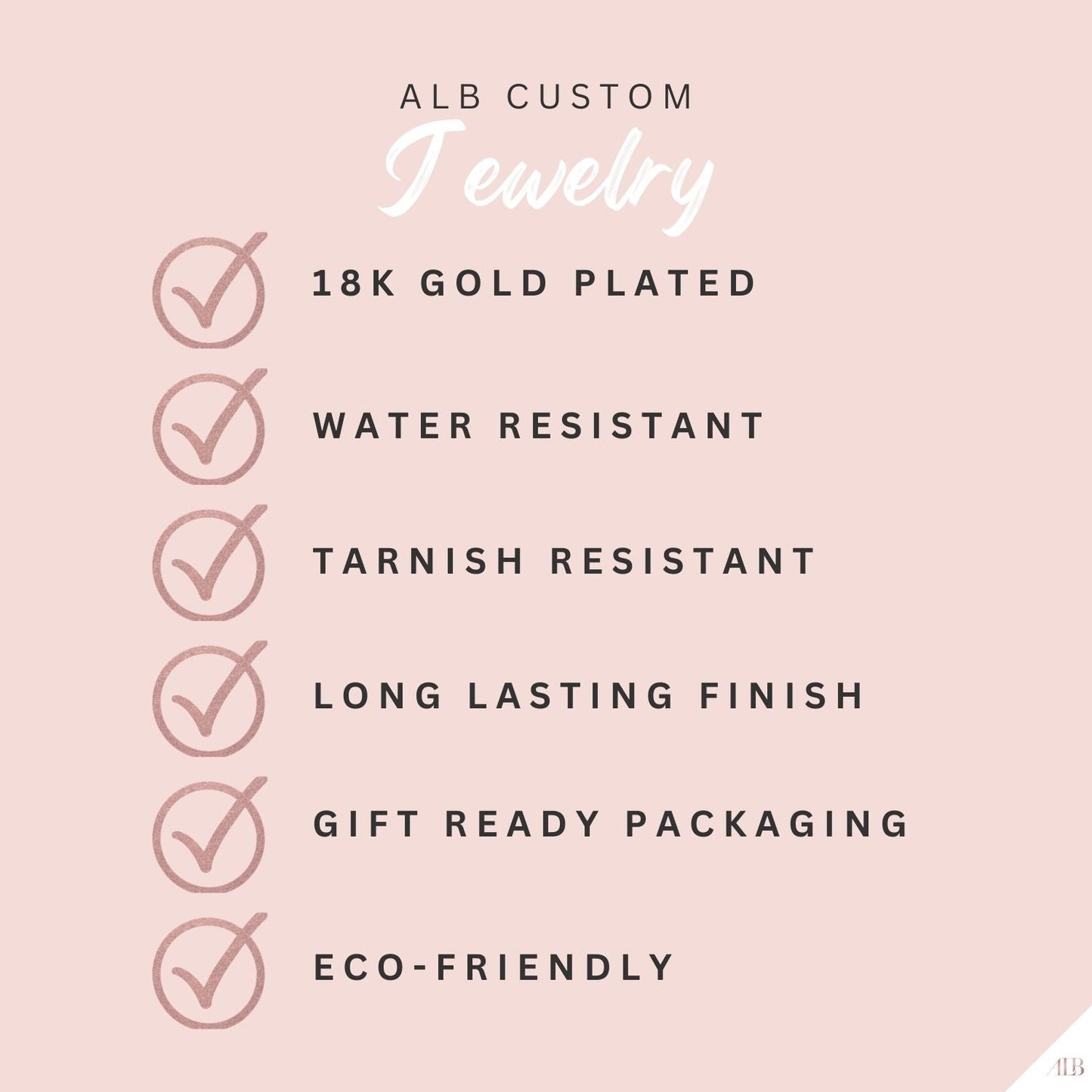 ALB Custom Modern Gold Oval Drop Earrings