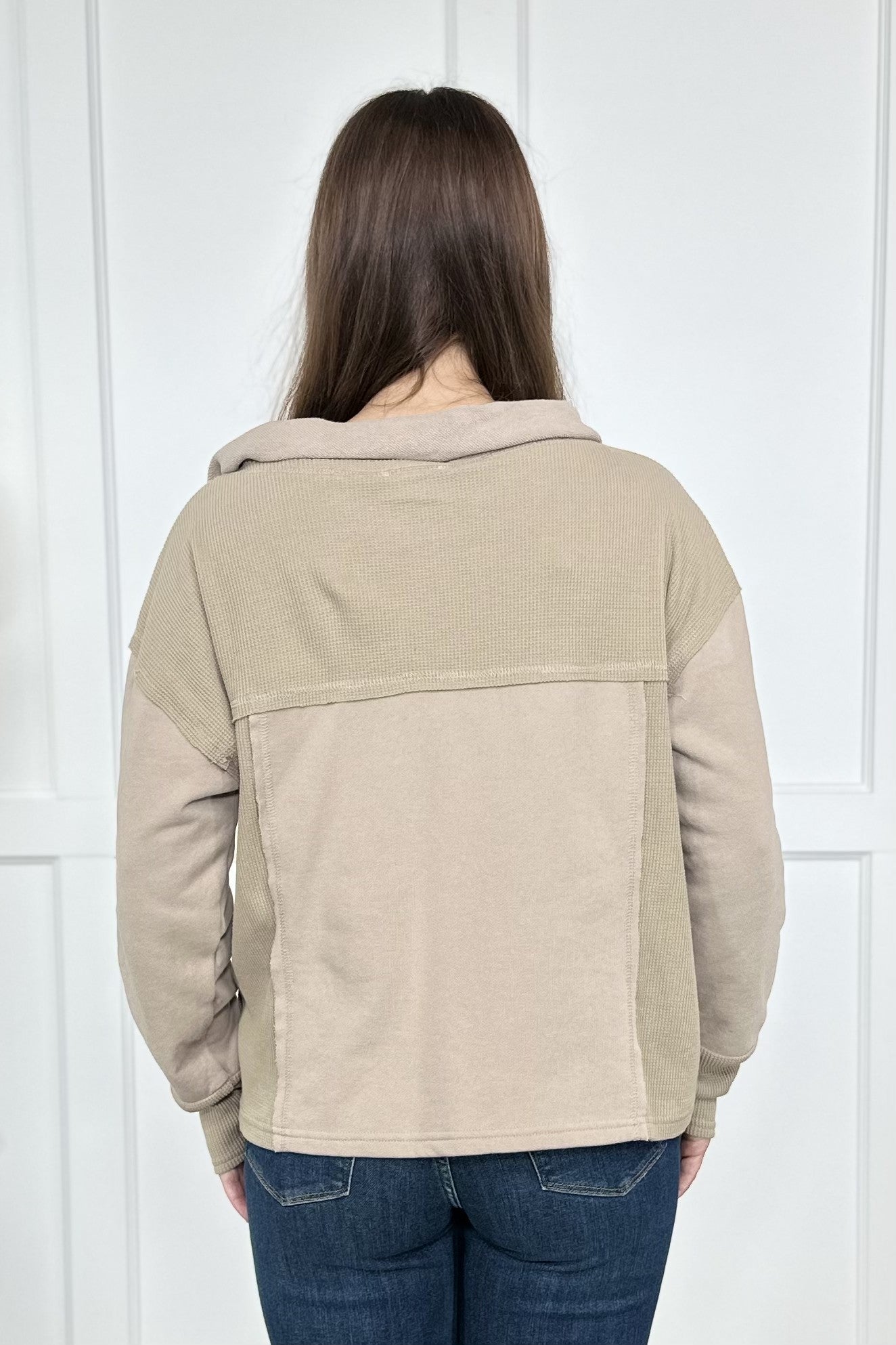 No One Else Women's Collared Zip Up Jacket