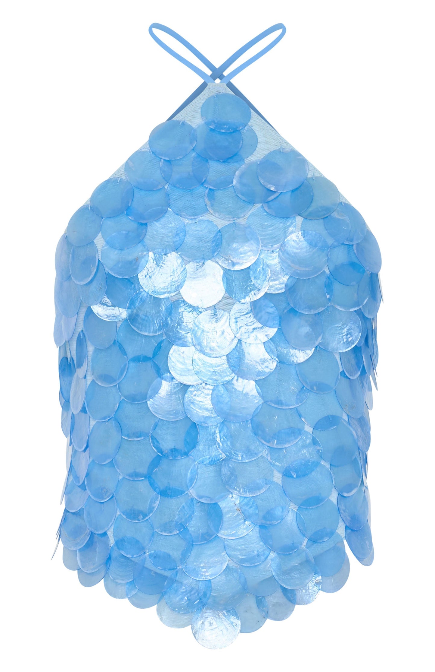 Athens Aura Shell Top Blue